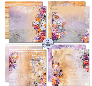 3Quarter Designs Dawns Glow 6x6 Paper Pack