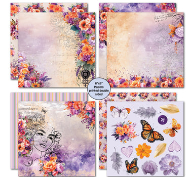 3Quarter Designs Dawns Glow 6x6 Paper Pack