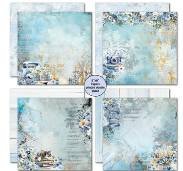 3Quarter Designs Delicate Harmony 8x8 Paper Pack