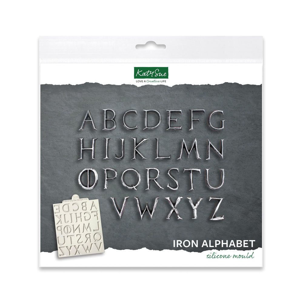 Moule en silicone Alphabet de fer