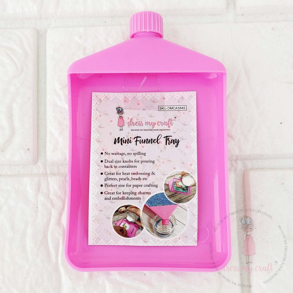 Dress My Craft - Plateau avec mini-entonnoir