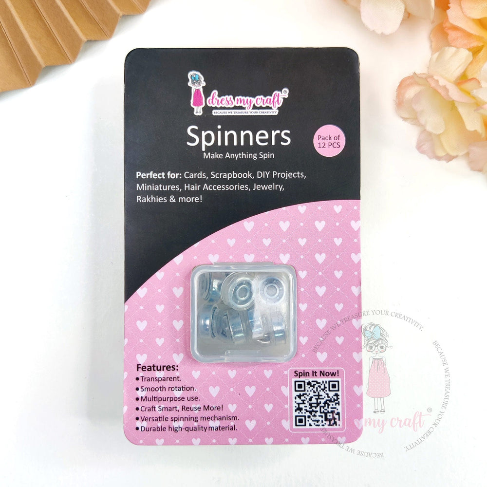 Dress My Craft - Toupies transparentes