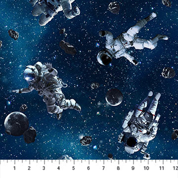 Universe - Adrian Chesterman - Astronauts - DP24858-48 — Cottage Quilting Ltd.