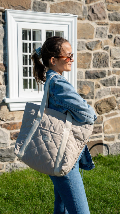 Quilted Everyday Tote Bag