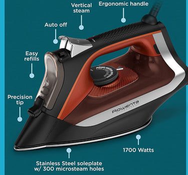ROWENTA Access Steam Iron - Blemished package with full warranty - DW2363U1