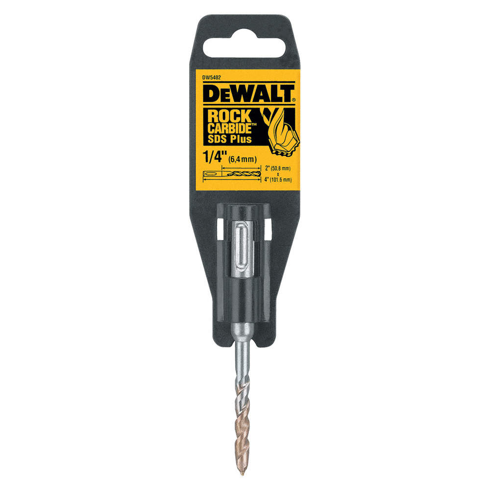 DEWALT Foret SDS-Plus Rock Carbide 1/4" x 2" x 4" - DW5416