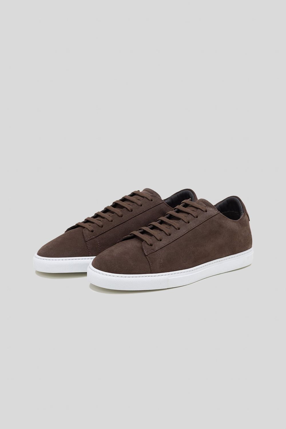 Sneakers Città en suède marron foncé