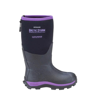 Dryshod Arctic Storm Enfant Noir/Violet