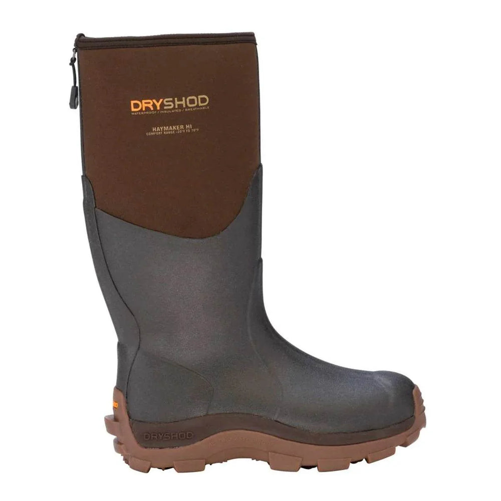Dryshod Haymaker High - Hommes, Brun