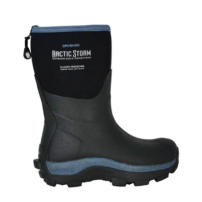 Dryshod Bottes Arctic Storm Mid pour Femmes Noir/Bleu