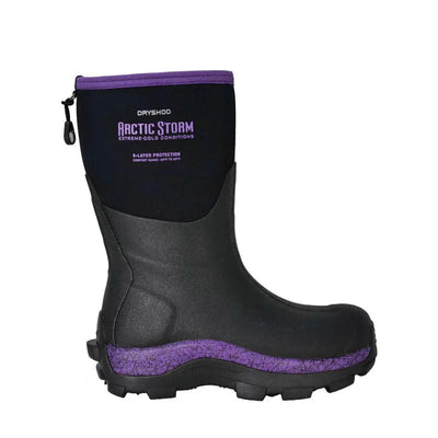 Dryshod Tempête Arctique pour Femmes - Noir/Violet