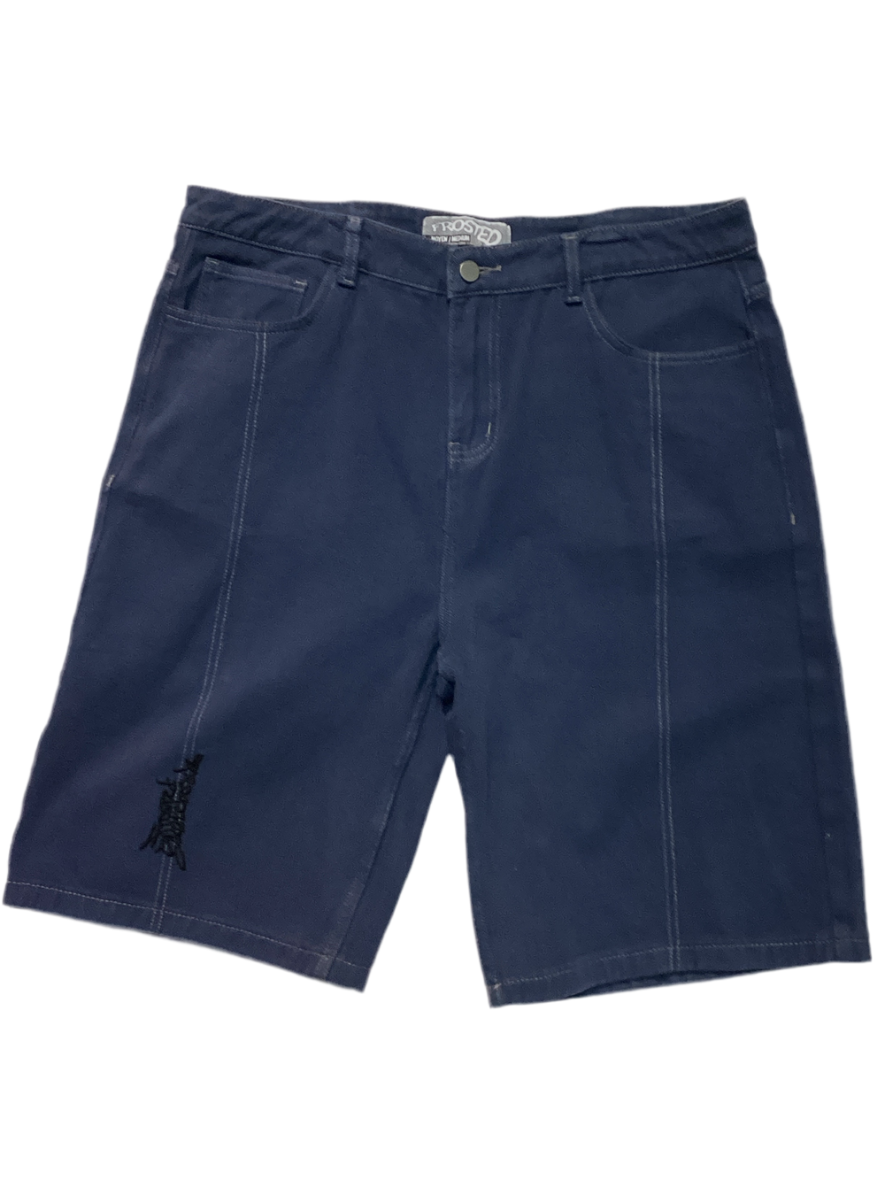 Frosted Skateboards 'Baggy' Shorts - Navy