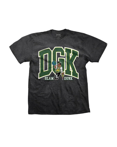 DGK 'Slam Dunk' T-shirt Poids Lourd - Noir Vintage