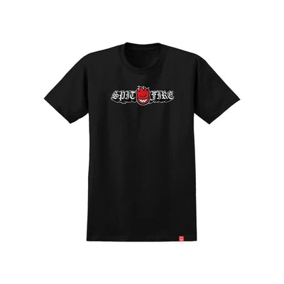 T-shirt Spitfire 'Old E Drop Bighead' - Noir/Rouge (ENFANTS)
