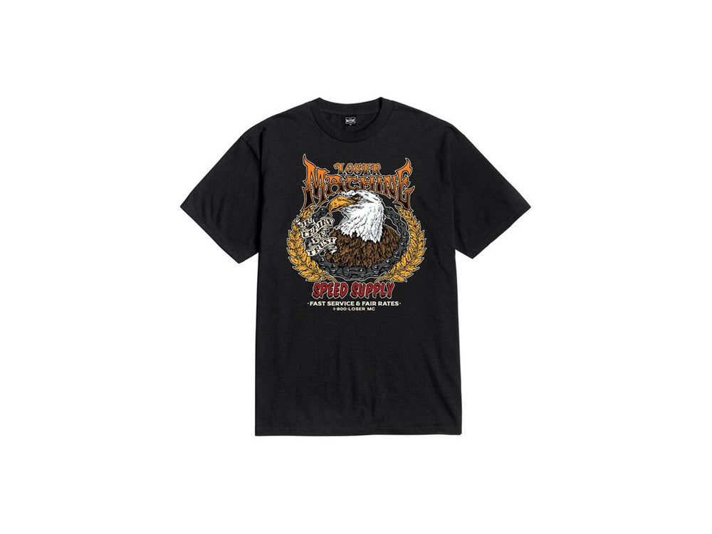 Loser Machine 'Speed Supply' Tee - Black
