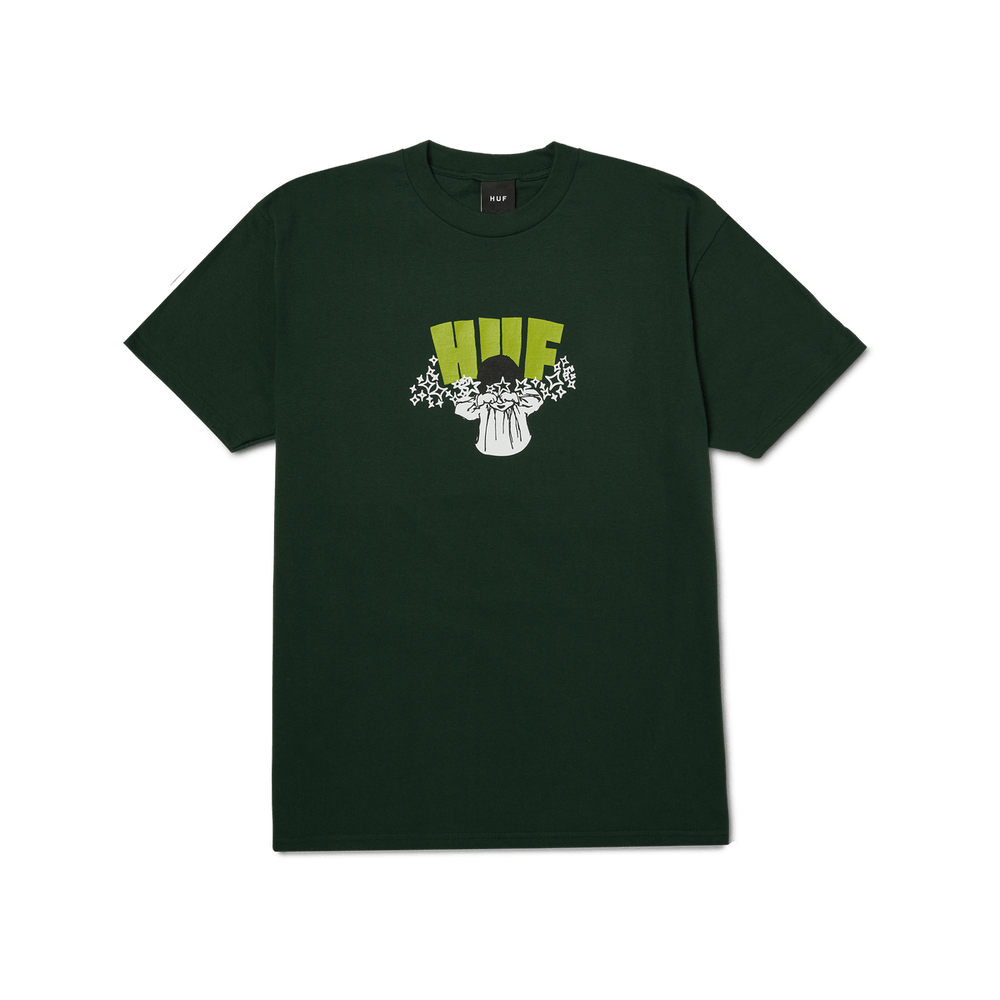 T-shirt HUF 'Dazed' - Vert Forêt