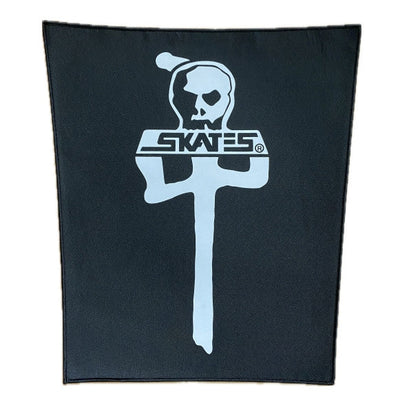 RDS X SKULL SKATES BACK PATCH