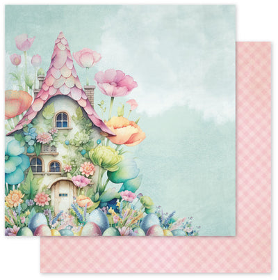Easter Time Basics B 12 x 12 Paper (12 pc Bulk Pack) 34095