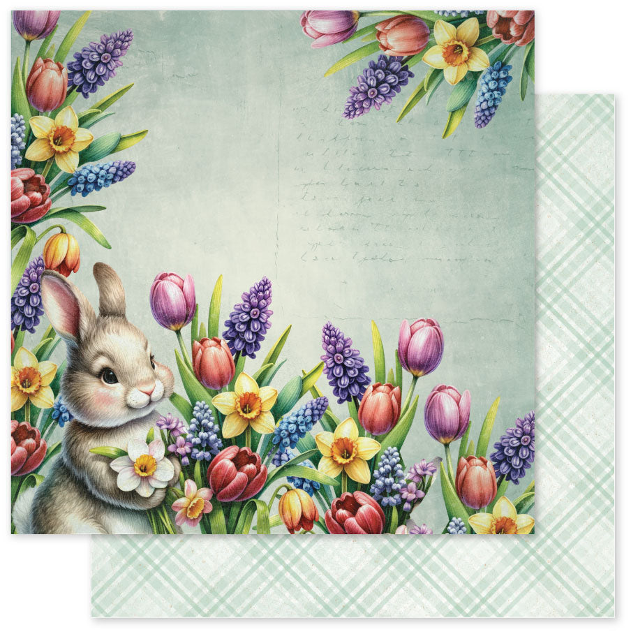 Easter Time Basics E 12 x 12 Paper (12 pc Bulk Pack) 34104 — Ecstasy Crafts