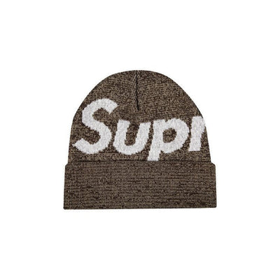 Tuque 'Big Logo' suprême - Brun Static