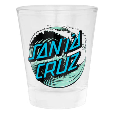 Verre à shot 'Wave Dot' de Santa Cruz - Clair