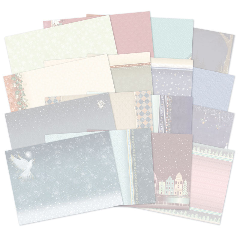 Inserts de carte de luxe au style festif