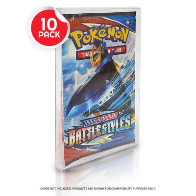 Paquet de rappel Pokémon simple, Magie, Enveloppe Yu-Gi-Oh - Protection EVORETRO PET 0,35 MM - Paquet de 10