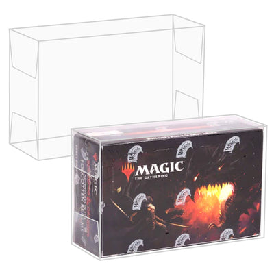 Magic The Gathering Adventures in The Forgotten Realms Draft Booster Box - EVORETRO PET Protector 0.35MM - Pack of 1
