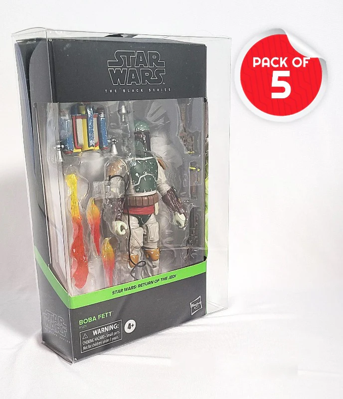 5x EVORETRO Protectors for Star Wars Black Series Action Figures