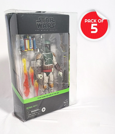 5x protections EVORETRO pour figurines Star Wars Black Series