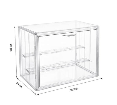 Stackable Collectible Display Box with Magnetic Closure Shoes Box