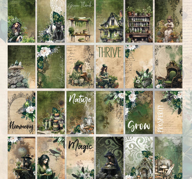 3Quarter Designs Earth Witch - Tuck N Play Cards