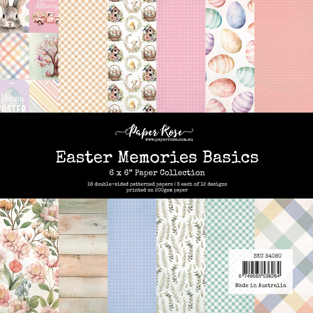 Easter Memories Basics 6x6 Paper Collection 34080 — Ecstasy Crafts