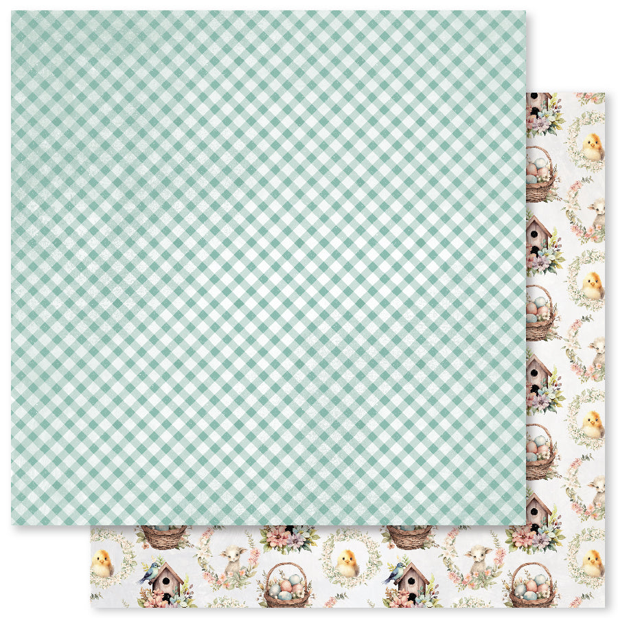 Easter Memories Basics B 12 x 12 Paper (12 pc Bulk Pack) 33996 — Ecstasy Crafts