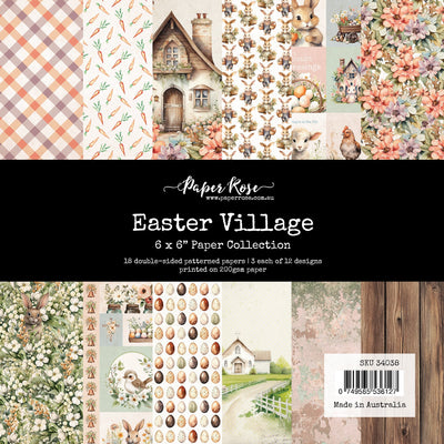 Easter Village 6 x 6 Paper Collection 34038