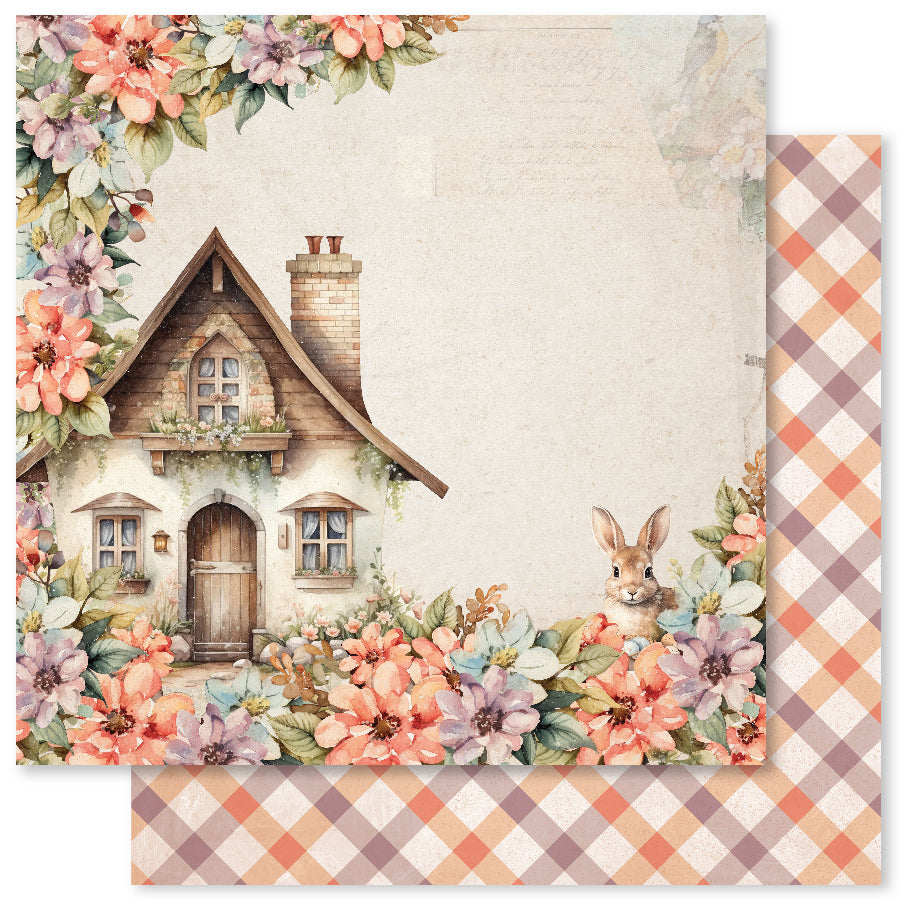 Easter Village B 12 x 12 Paper (12 pc Bulk Pack) 34023 — Ecstasy Crafts