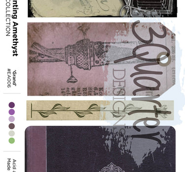 3Quarter Designs - Enchanted Amethyst - Scrapbook Collection