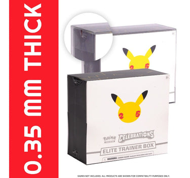 5x EVORETRO Case Protector for Pokemon ETB PET