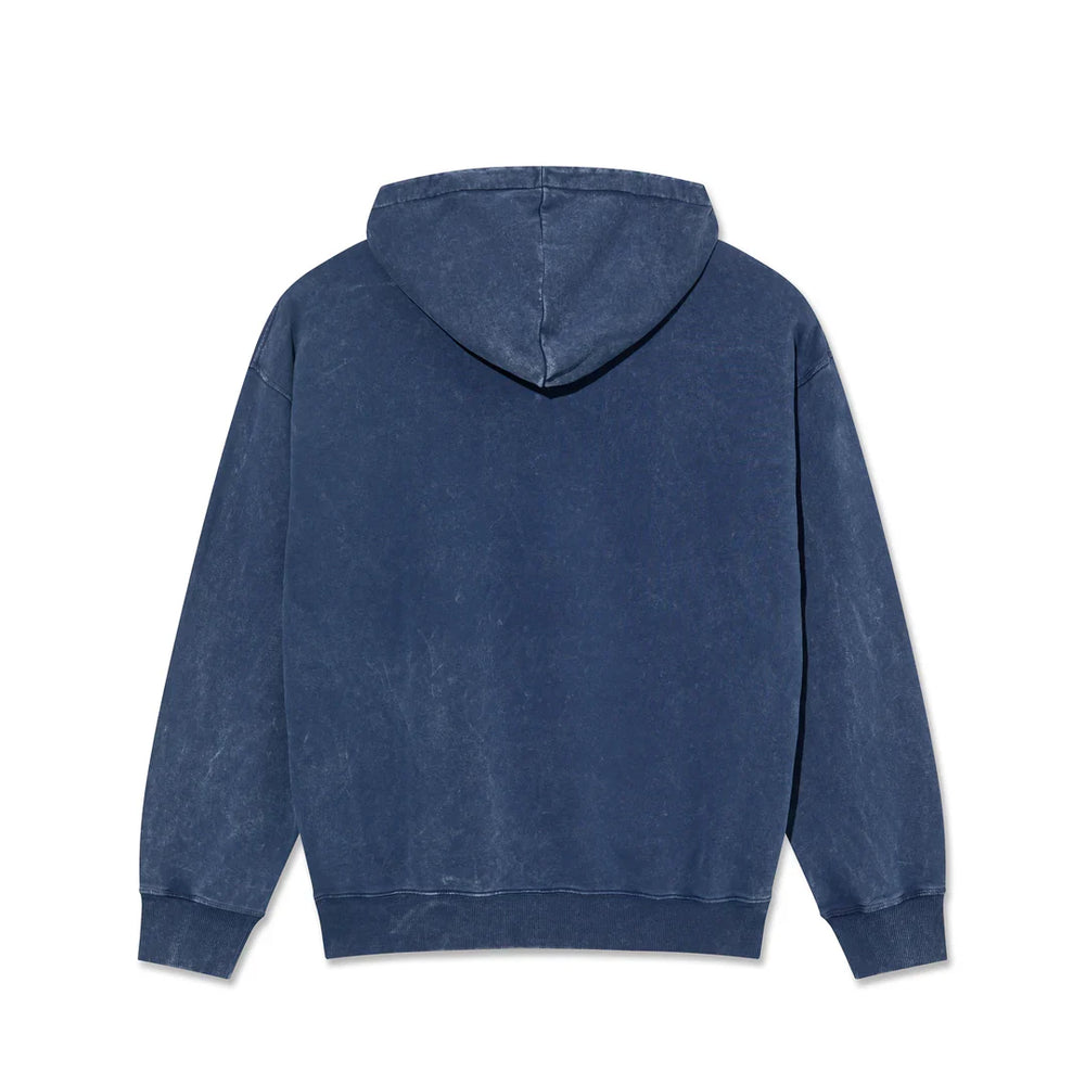 Polar Skate Co. Chandail à Capuchon 'Acid Surf Logo' - Bleu Foncé