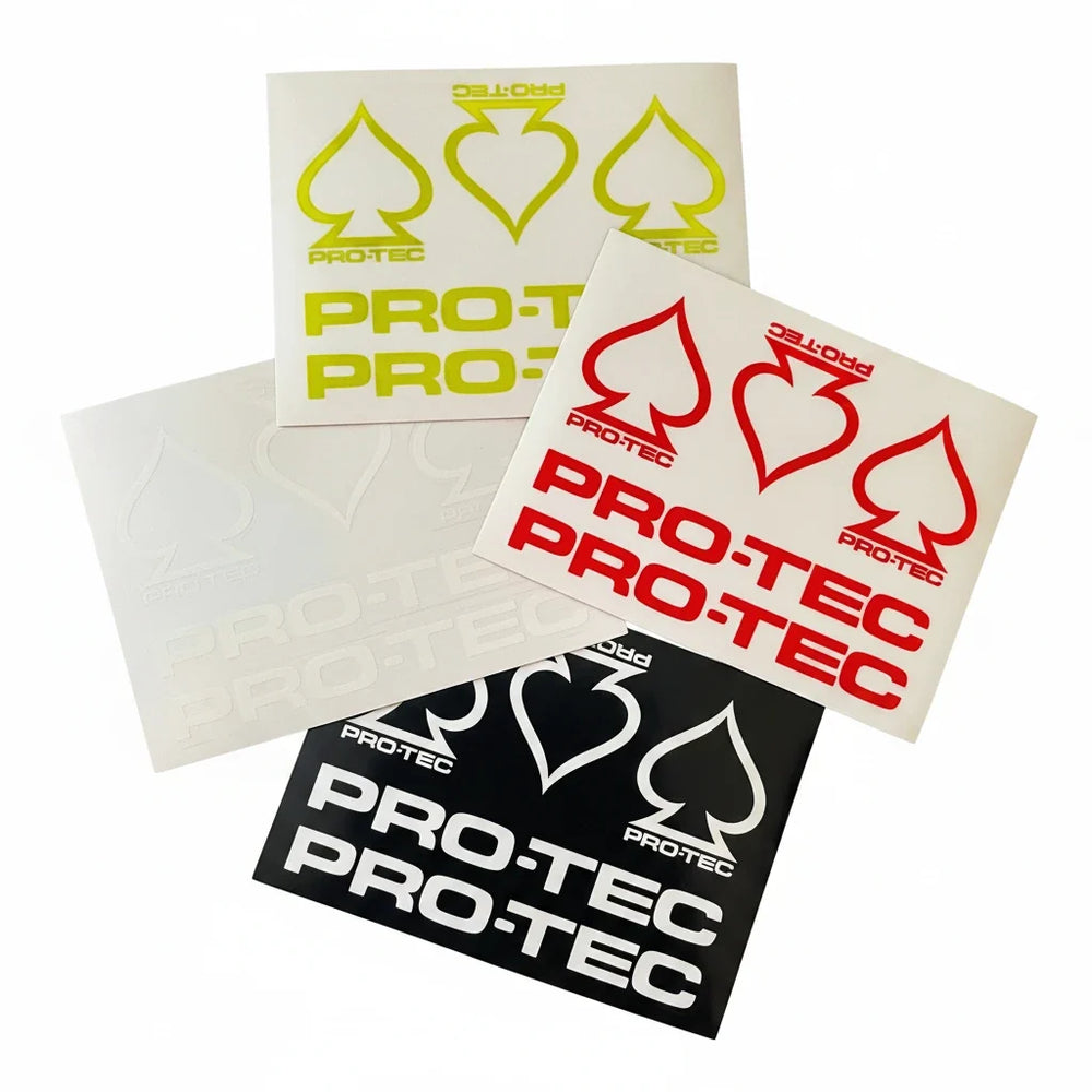 Feuille d'autocollants Pro-Tec 'Logo' - Assortie