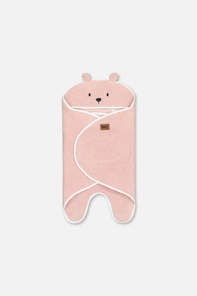 Couverture Rose Bébé Cocoon pour Siège Auto et Poussette