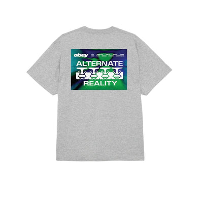 Obey 'Alternative Reality' Tee - Heather Grey