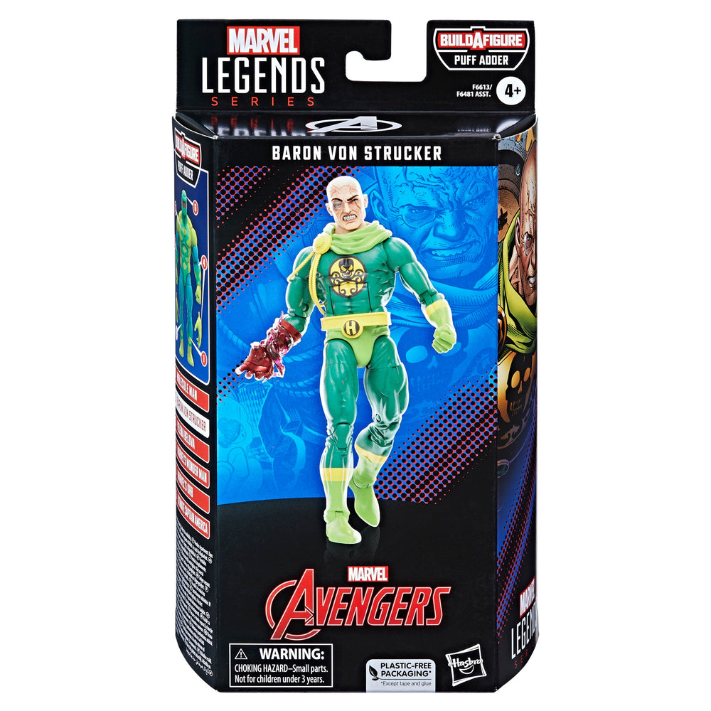 Marvel Legends Baron Von Strucker - BAF Puff Adder