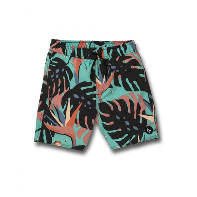 Short de bain Volcom 'Mentawais Stoney' - Vert Mysto