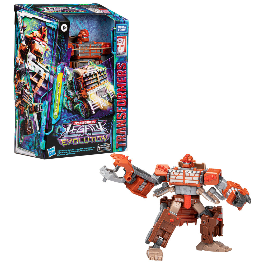 Hasbro - Transformers Legacy Evolution - Classe Voyageur Trashmaster