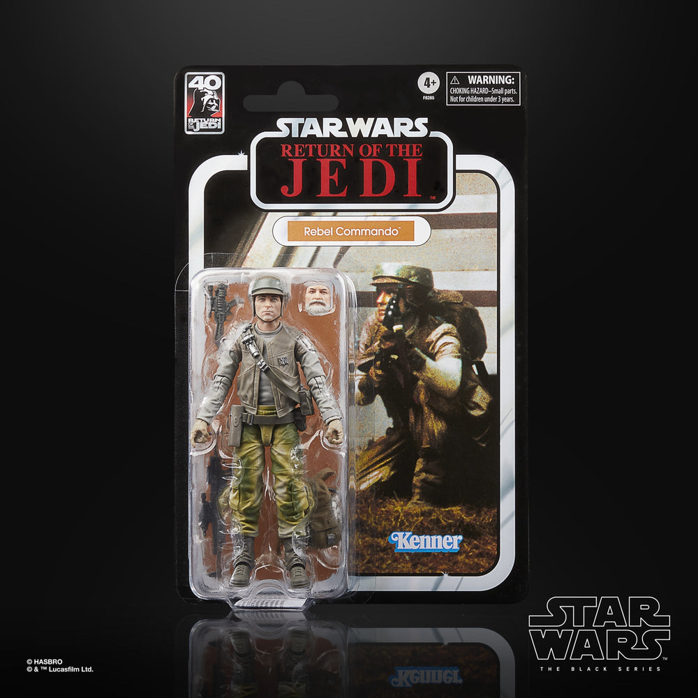 Star Wars The Black Series Soldat Rebelle - Endor - Star Wars : Le Retour du Jedi