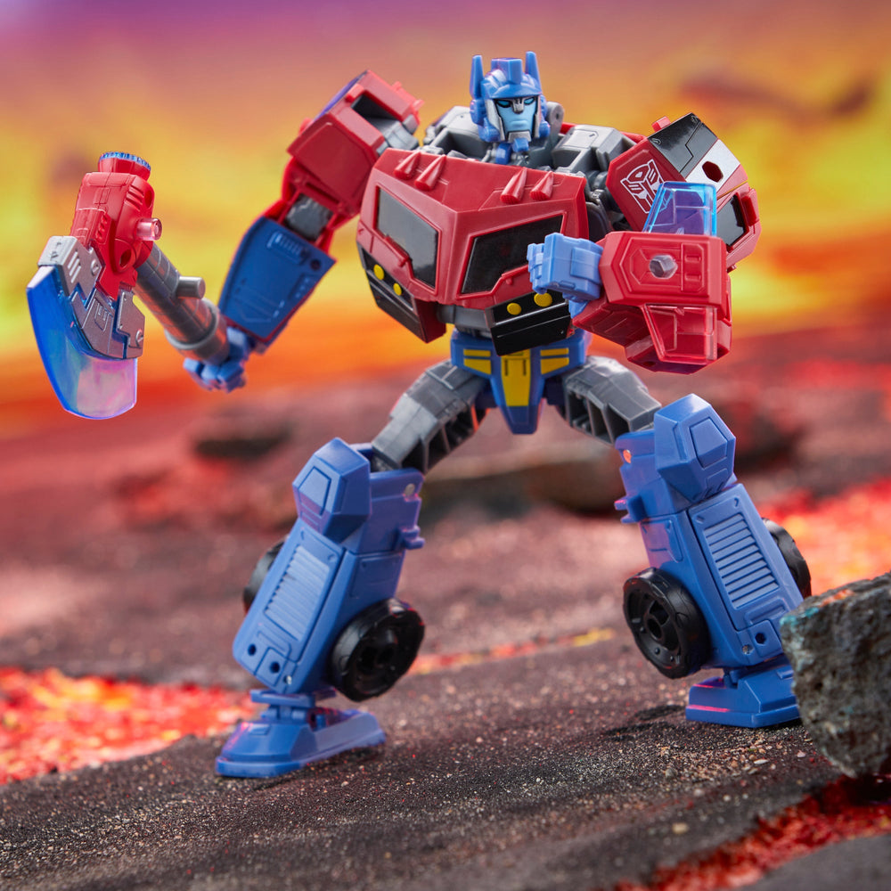 Transformers Legacy United - Classe Voyageur - Optimus Prime de l'Univers Animé