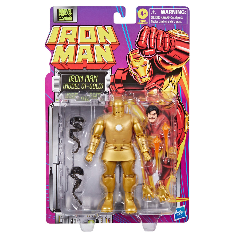 Marvel Legends Series Iron Man (Modèle 01 - Or)