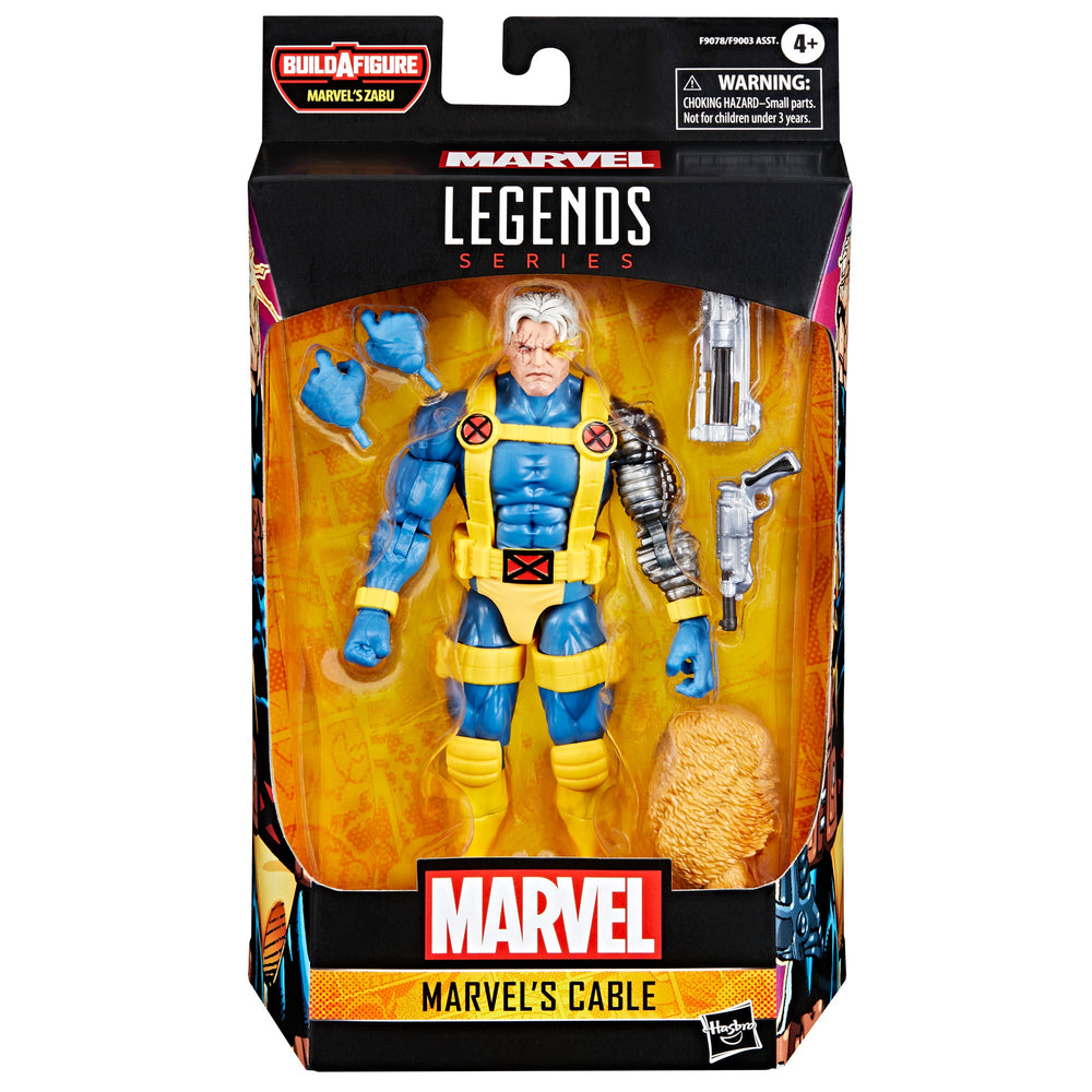 Série Marvel Legends - Cable de Marvel - Zabu Baf