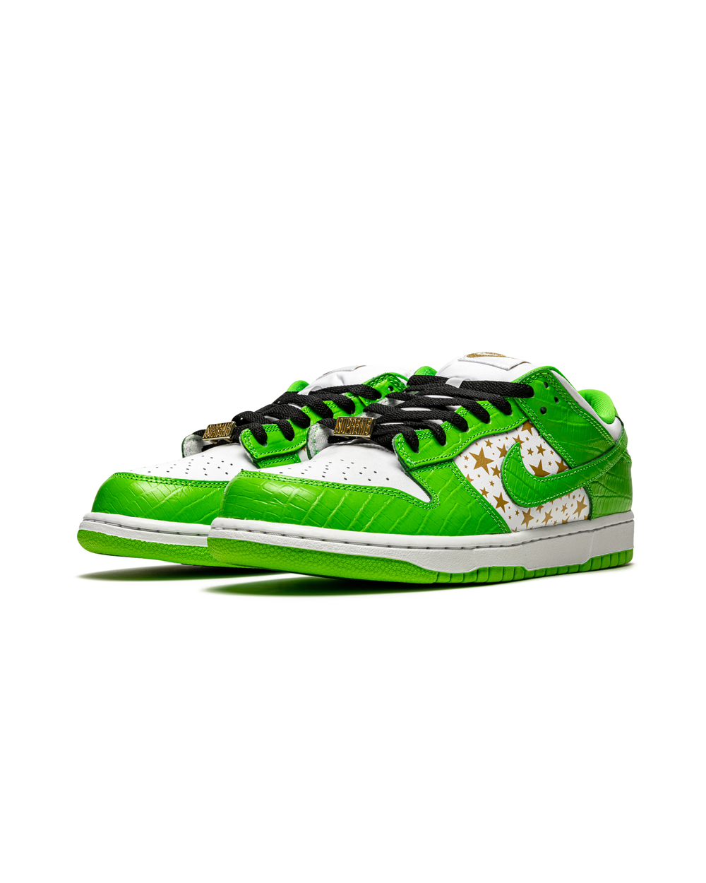 Nike SB x Supreme 'Stars' Shoes - Mean Green